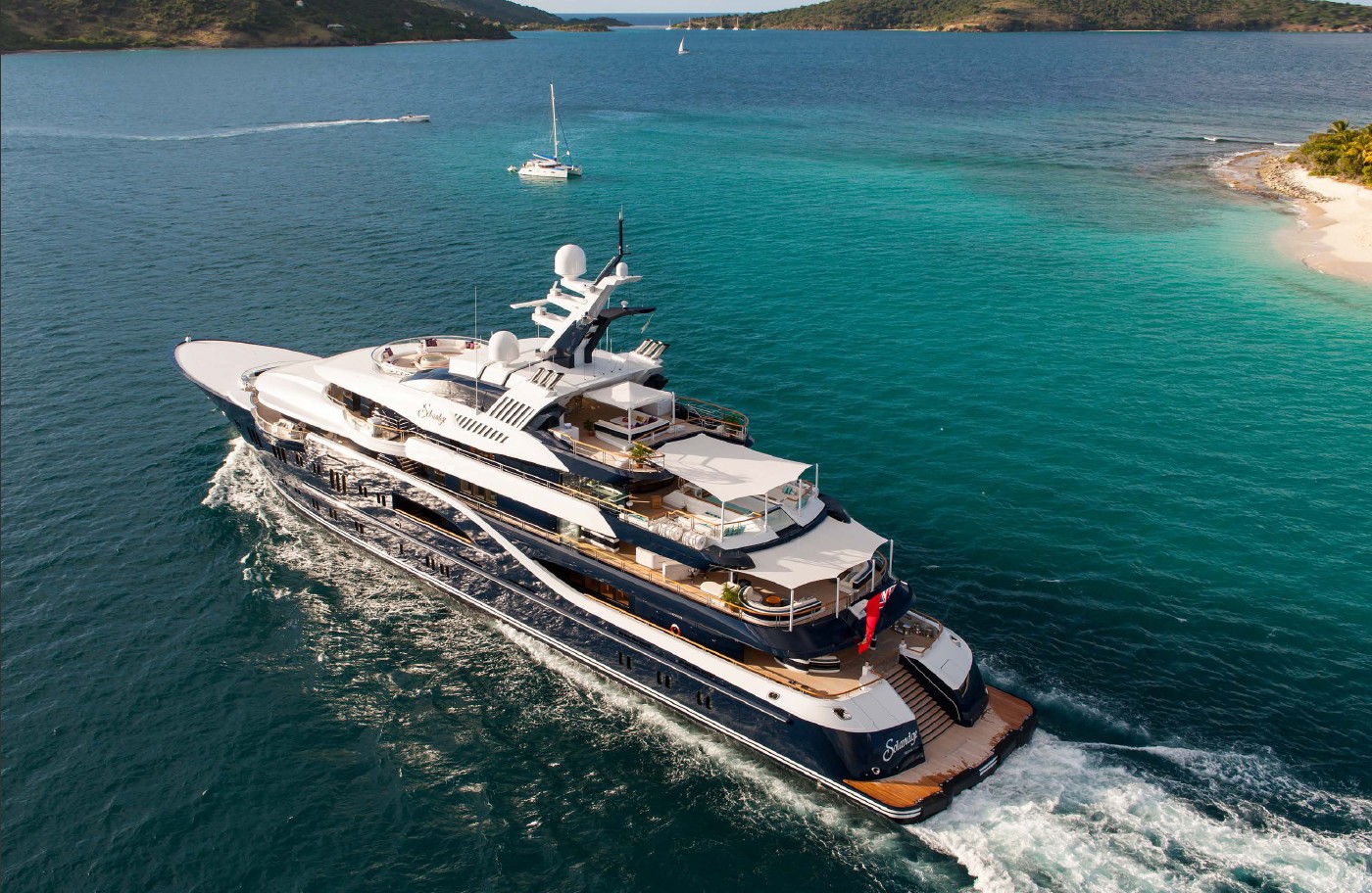 mega yacht solandge